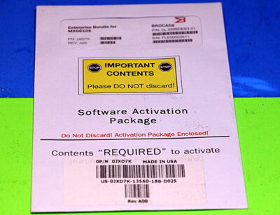 JXD7K DELL Brocade DL-EMBDEB3-01 Enterprise Bundle For MXG610S