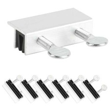 6Pcs Sliding Window Locks Child Proof Security Lock Stoppers Window Track Locks