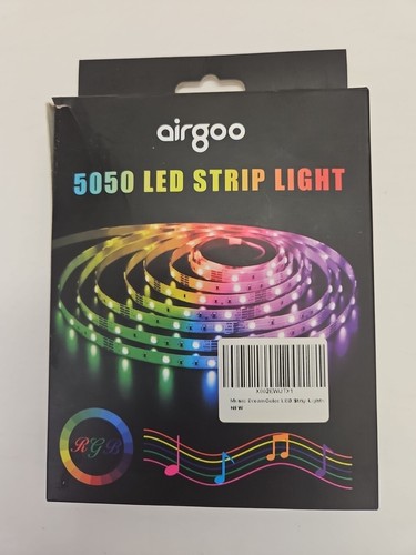AIRGOO Music Dream Color RGB 5050 LED Strip with Remote and Music Extension - Afbeelding 2 van 5