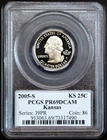 2005-S 50 State Quarters Kansas Proof — photo from another recent sale
