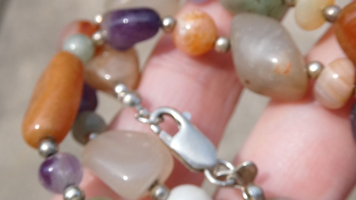 【TATIANA】(Silver925) Dorothy Rose Beads Necklace 韓国発 TATIANA□(silver925) dorothy rose beads necklace/送料関税込
