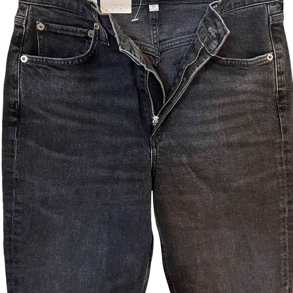 AGOLDE Merrel Mid Rise Straight in Nightfall Sz 27 | eBay