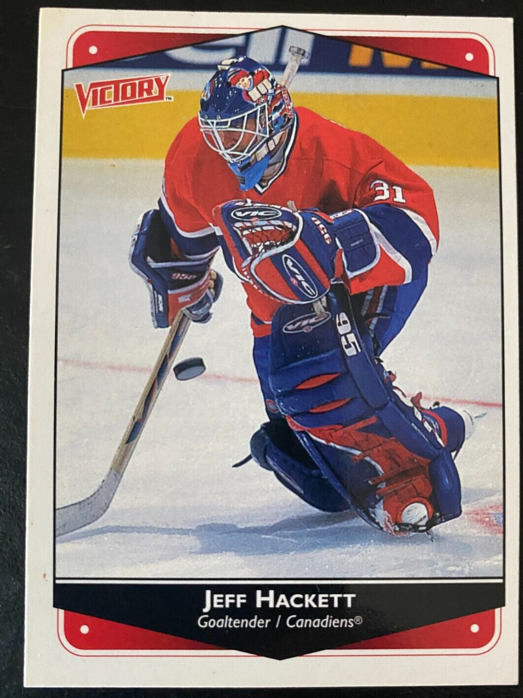 Jeff HACKETT 1999-00 Victory #145 Montreal Canadiens
