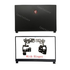 New LCD Back Cover Front Bezel Hinges For MSI GL75 GP75 GE75 MS-17E2 MS-17E1