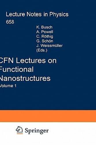 Conférences CFN sur les nanostructures fonctionnelles : Volume 1 par Kurt Busch : Neuf - Photo 1 sur 1