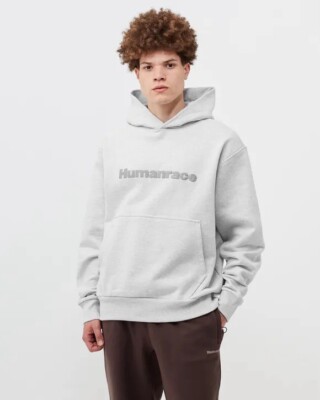 Adidas Originals x Pharrell Williams Basic Humanrace Hoodie Grey