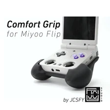 Comfort Grip for Miyoo Flip by JCSFY Textured Handles Black Miyoo Flip Hand Held