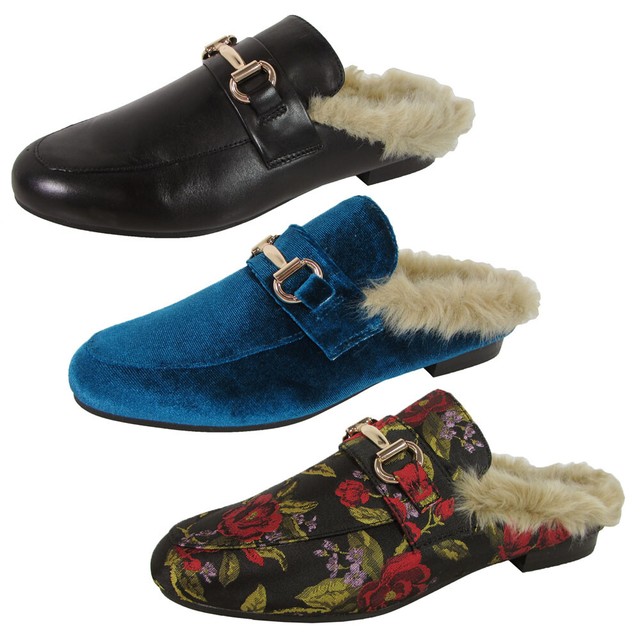 steve madden jill fur mules