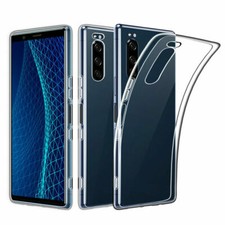 For Sony Xperia 1II 5 II 10 III L4 Slim Clear Soft TPU Gel Back Phone Case Cover