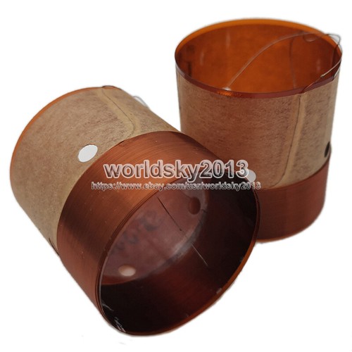 2 Stck. 35,5 mm 8 Ohm KSV Lautsprecher Bass Schwingspule Subwoofer Tieftöner Sound Drive Reparatur - Bild 6 von 7