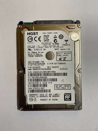Toshiba MQ02ABF : 2.5 pouces, 1 To et 7 mm
