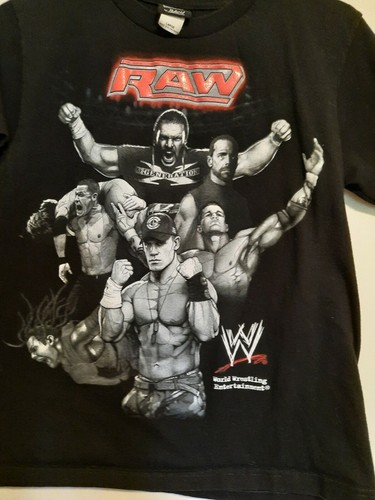 Vintage WWE RAW T-Shirt by Hybrid size 