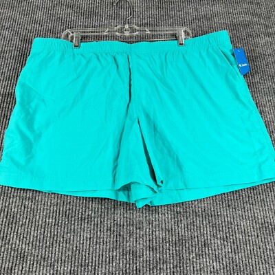 Columbia Sandy River Shorts Womens 2XL Green Outdoor Hiking Casual New