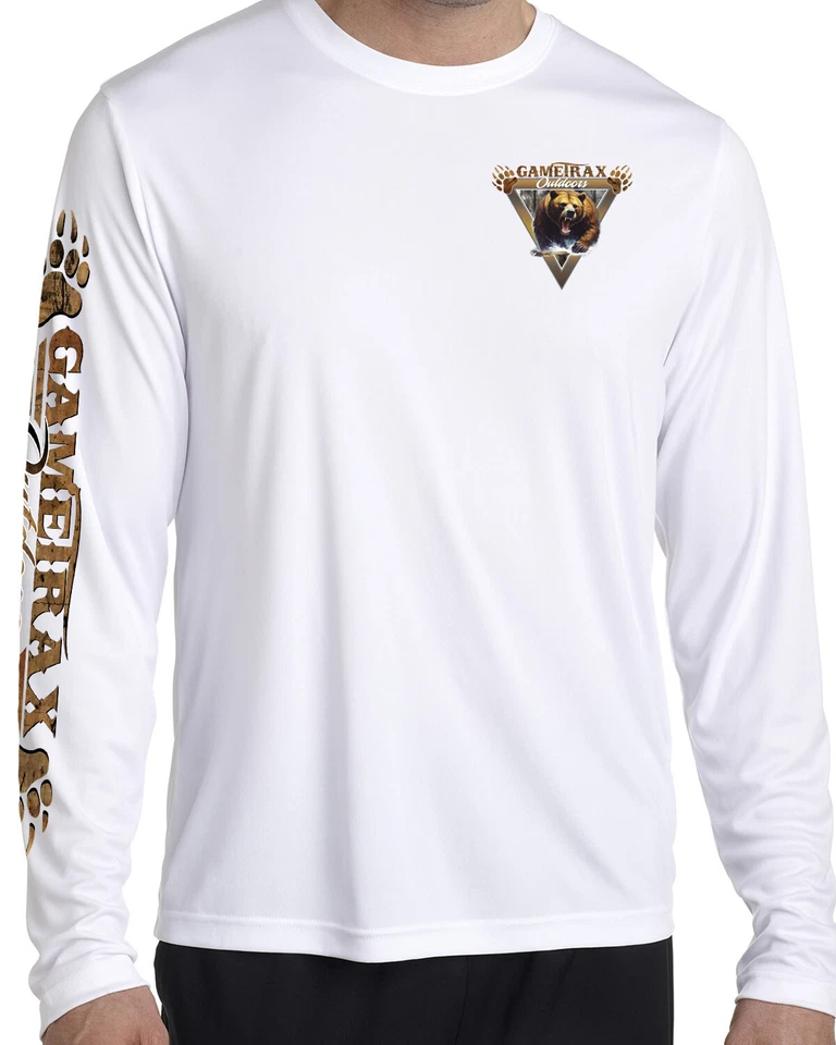 Camiseta Gametrax Exterior Oso Caza Microfibra Manga Larga Hombre Tiro con Arco Caza Foto 2 de 3