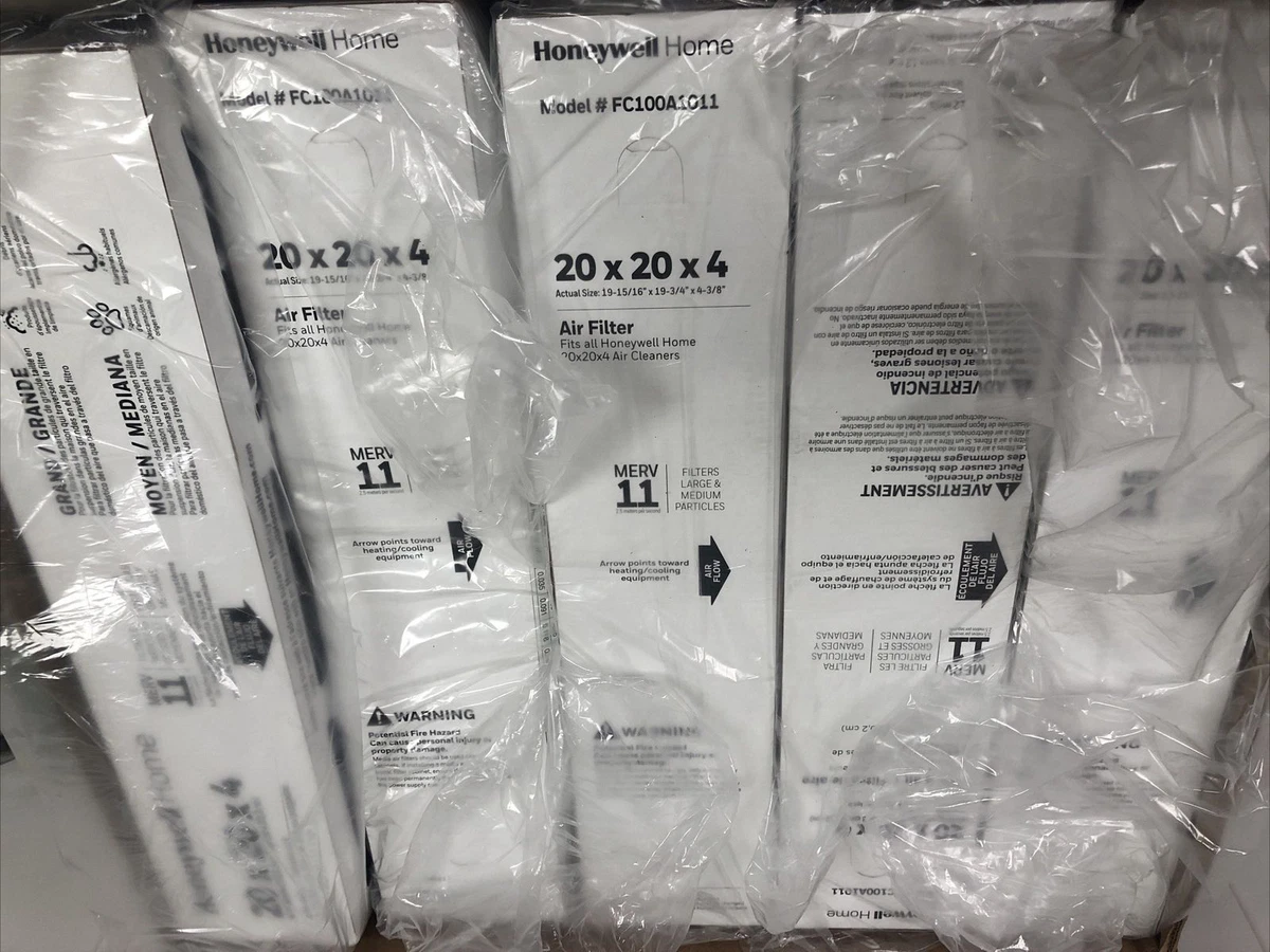 5 Pack Honeywell FC100A1011 U 20 in x 20 in Replacement MERV 11