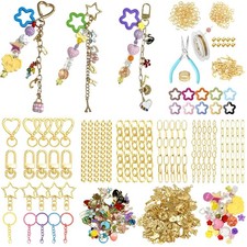 DIYJewelry Making, 364 PCS Bag Charm Set with 156 Charms, 150 Jump Rings, 25 ...