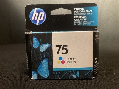 HP 75 (CB337WN) Tri-Color Inkjet Ink Cartridge NIB 882780957329| eBay