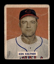 1949 Bowman #125 Ken Keltner (RC) PR Baseball Card