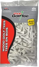 Pride Golf Tee, 2-3/4 inch Deluxe Tee, 100 Count Bag