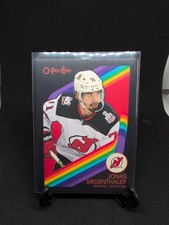 2023-24 O-Pee-Chee - Jonas Siegenthaler #461 Retro Black Border /100