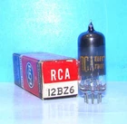 12BZ6 NOS RCA amplifier vintage radio audio electron vacuum tube tested 12BZ6