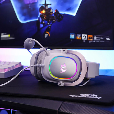 Redragon H510 Zeus X Gaming Headset with Flexible Microphone - 7.1 Sound - RGB L