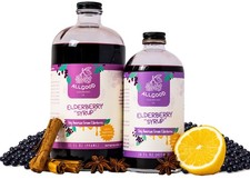 COLD-PRESSED ELDERBERRY SYRUP - Allgood Elder...