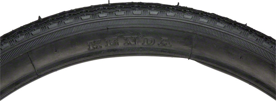 Kenda K126 BMX Tire 20 x 175 Wire Bead Reflective Black Street Tire for Paved 6990₽