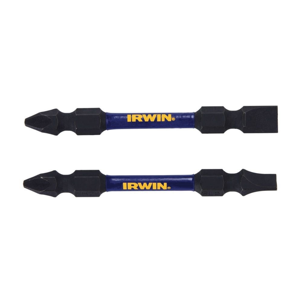 Долото Irwin Impact Performance с двойным наконечником 2 с крестообразной головкой и 8-10-дюймовой прорезью 2590₽