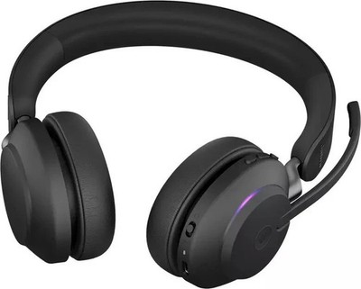 Jabra Evolve2 65 MS Stereo Bluetooth Ohraufliegende Kopfhörer - Schwarz