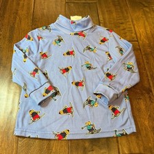 Okie-Dokie 90s Vintage Kids Turtleneck Bears Skiing size 3T NWT