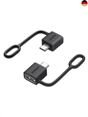 UGREEN USB C auf USB A Adapter 10Gbps OTG Adapter (2 Stück) Typ C Stecker auf 