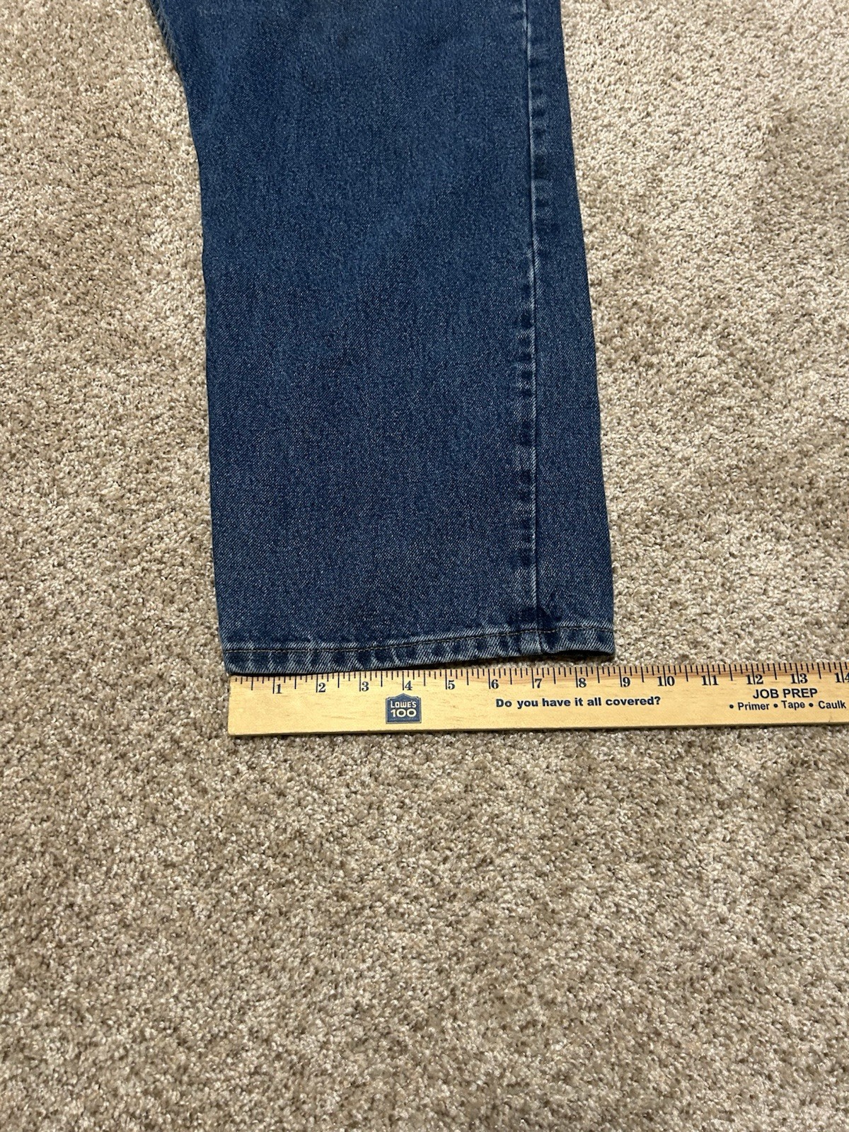 Wrangler Jeans Mens 44x30 Blue Straight Leg Western Cowboy USA