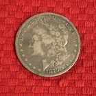 1879 P Morgan Silver Dollar - 90% Silver US Coin
