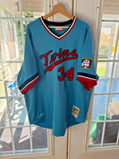MITCHELL AND NESS KIRBY PUCKETT AUTHENTIC TWINS JERSEY SIZE 56