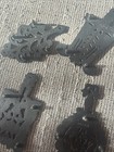 Vintage Wilton Cast Iron Trivets Assorted Lot of 4 Small — photo 9