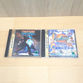 Sega Saturn Console Japanese White Boxed CIB Bundle with 5 Games Virtua Fighter