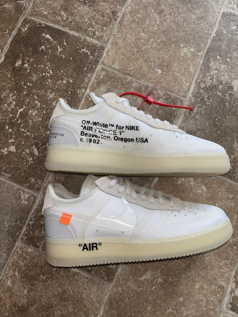 Las mejores ofertas en Nike Off-White x Air Force 1 Low The Ten | eBay