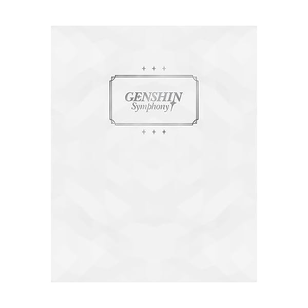 GENSHIN Symphony 2 Blu-ray Booklet Japan KXXL-1003 4550450026632 Official