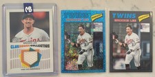 2026 Topps Heritage Brooks Lee Relic #CCR-BL & Blue Sparkle & Gray Variation