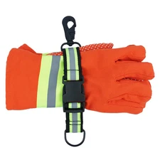 MELOTOUGH Firefighter Glove Strap | Glove Holder with Glove Leash Swivel Snap...