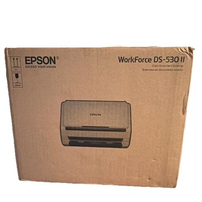 Epson WorkForce DS-530 II Color Document Scanner B11B261202