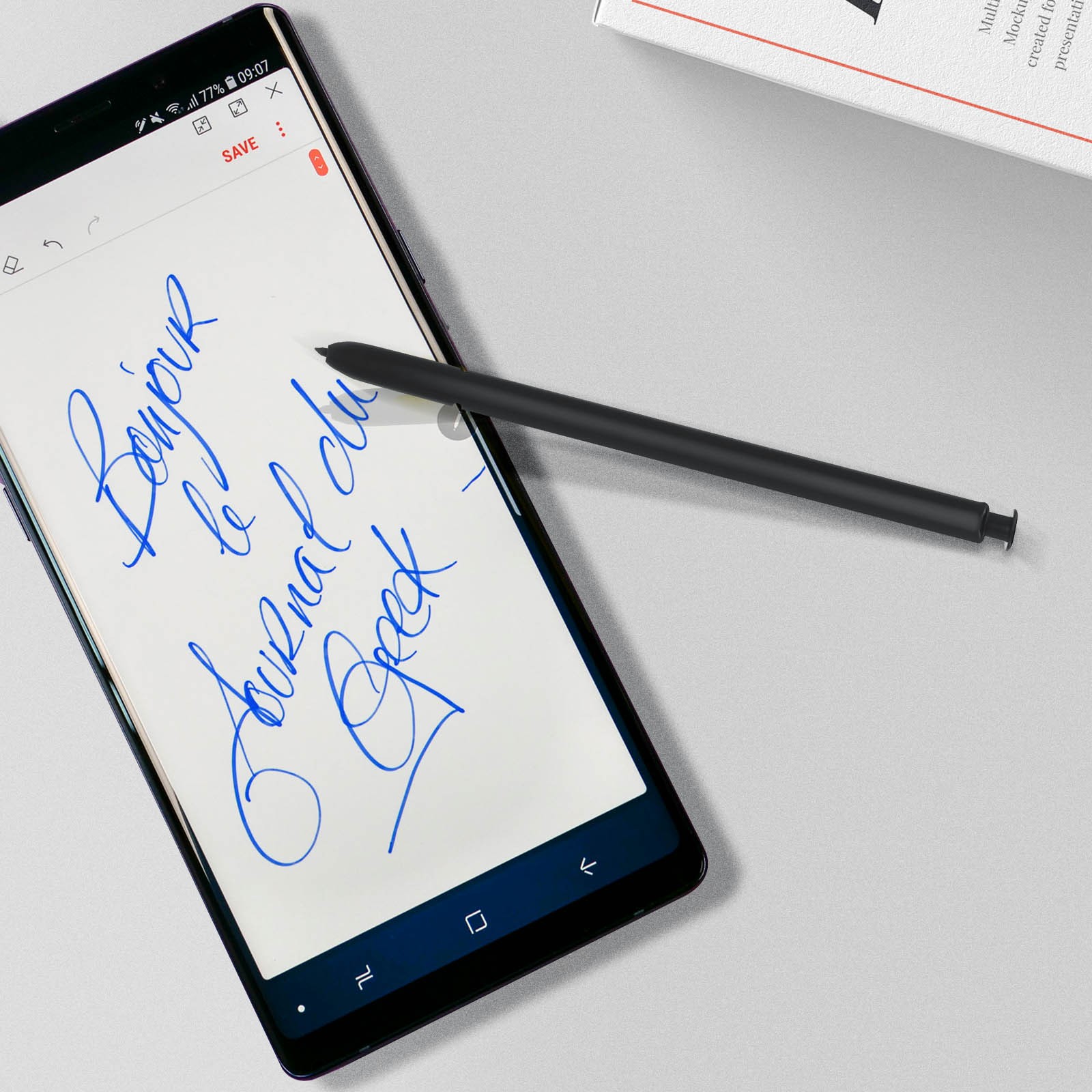 Stylet Note 9 Avizar pointe fine pour prise de note en réunion