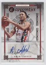 2019 Panini Chronicles Apprentice Signatures Red Amir Coffey #AP-ACO Auto 0e5c
