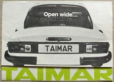 TVR TAIMAR Car Sales Brochure 1976