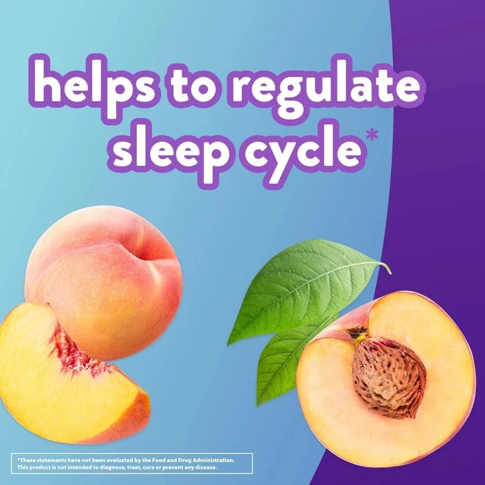 Gomitas para dormir Vitafusion Sleep Well melatonina sin azúcar 3 mg 60 quilates Foto 3 de 4