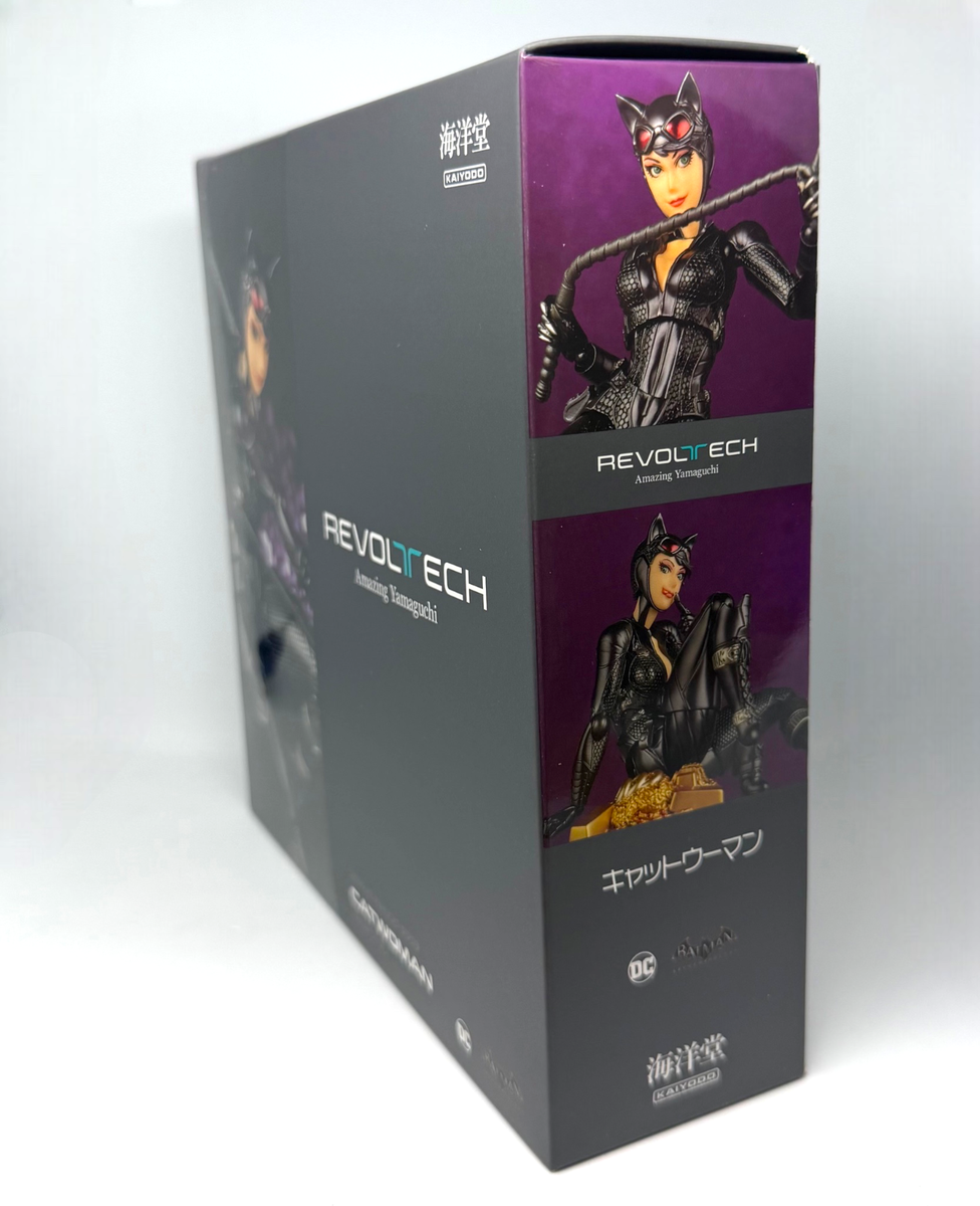 Kaiyodo Revoltech Amazing Yamaguchi Catwoman Arkham Knight Figure
