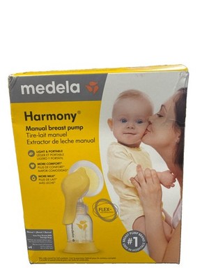 Medela Harmony Manual Breast Pump + Silicone Collector Bundle New Sealed