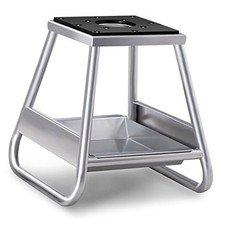 Motorcycle Motocross Dirt Bike Panel Stand 10" 10" with Removable Oil Pan