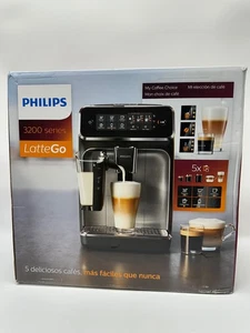 Philips 3200 LatteGo Fully Automatic Espresso Machine Black EP3241/54